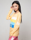 Aero Kids Long Sleeve T-Shirt Ki Stripe Be Strong