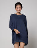 Nevada Long Sleeve Midi Dress Ns Cos
