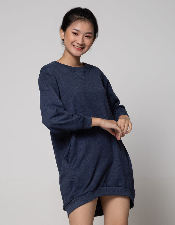 Nevada Long Sleeve Midi Dress Ns Cos