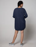 Nevada Long Sleeve Midi Dress Ns Cos