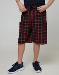 Aero Kids Shorts Pants Knit Fullprintnofloc Tade Regu Check