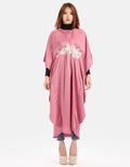 MKY Clothing Big Batwing Caftan in Green Tosca