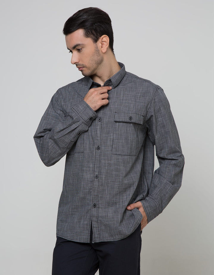 Gab's Kemeja Fancy Panjang Full Motif