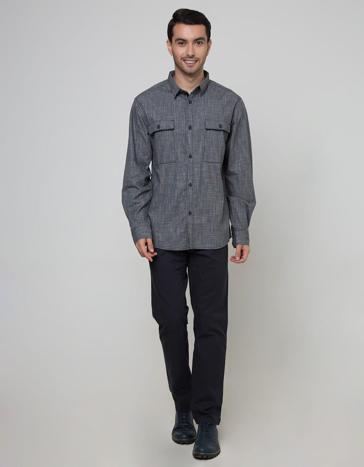 Gab's Kemeja Fancy Panjang Full Motif