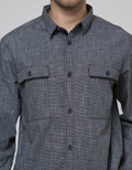 Gab's Kemeja Fancy Panjang Full Motif
