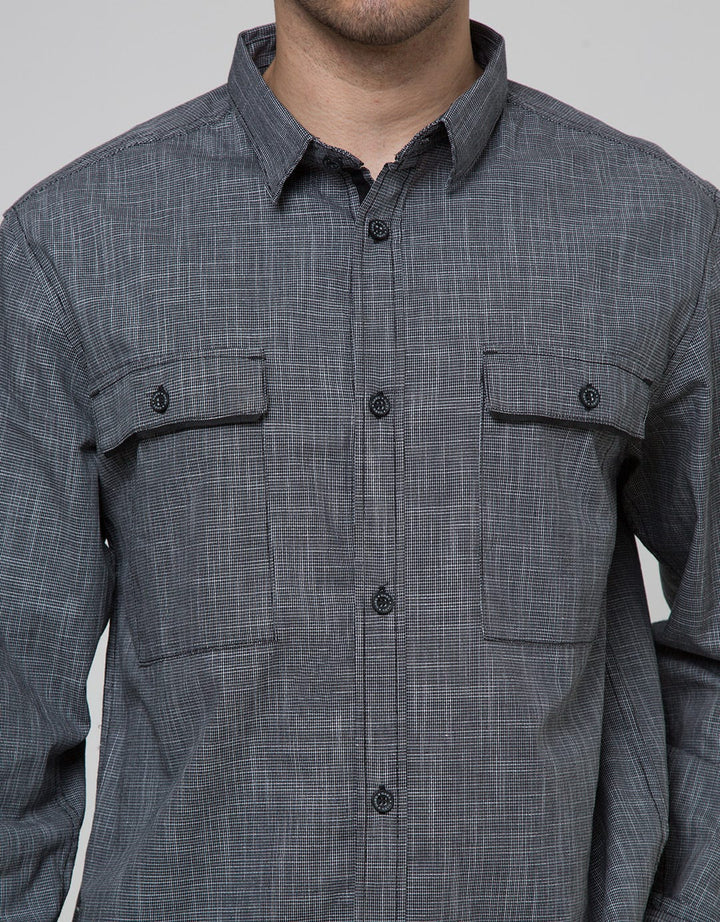 Gab's Kemeja Fancy Panjang Full Motif
