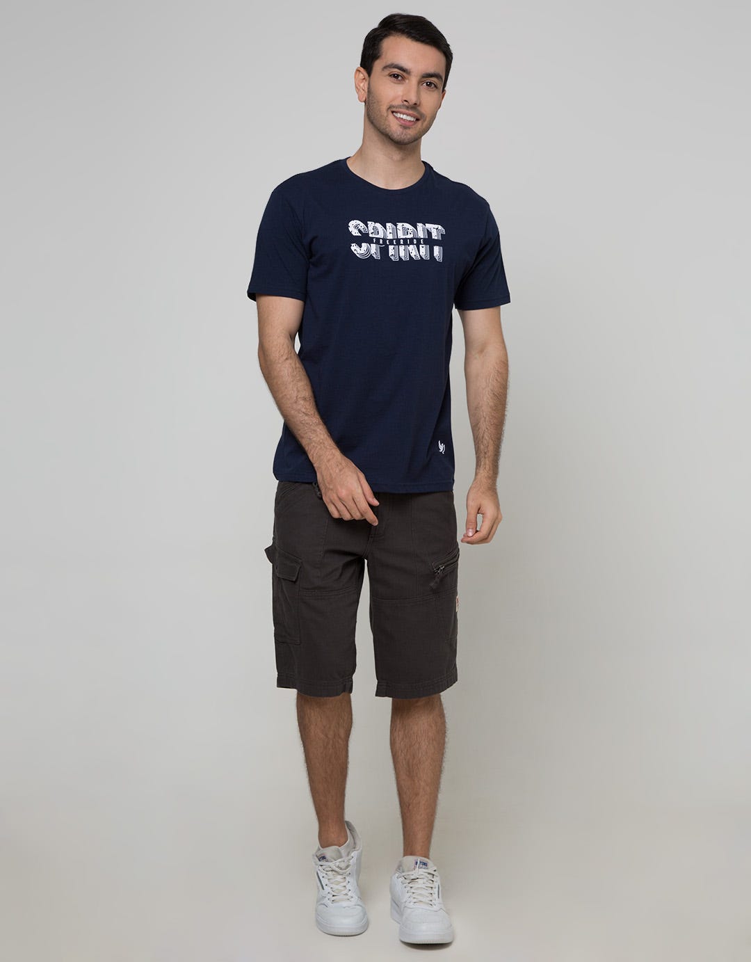 Gab's Cargo Short Pants With Zipper Pocket