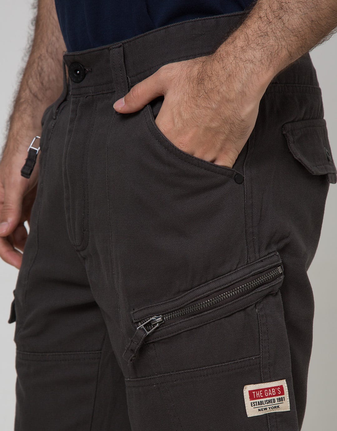 Gab's Cargo Short Pants With Zipper Pocket