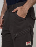 Gab's Cargo Short Pants With Zipper Pocket