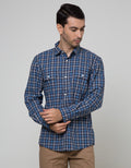 Gab's Kemeja Fancy Panjang Plaid