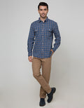 Gab's Kemeja Fancy Panjang Plaid