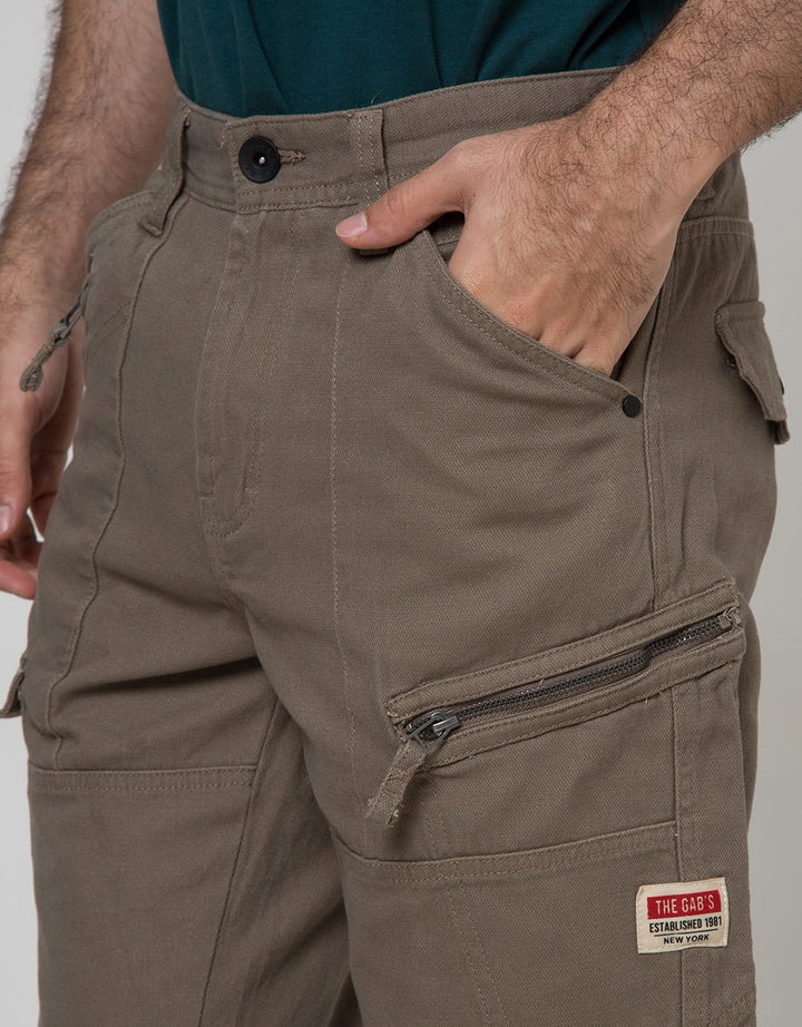 Gab's Cargo Short Pants Established 1981