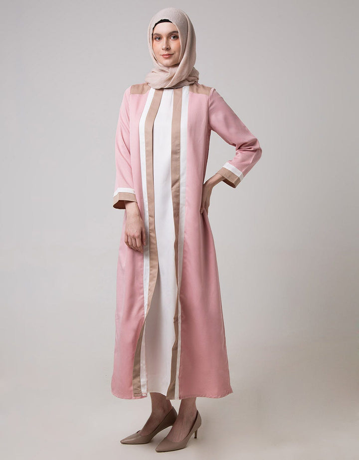Come Colorblock Layer Dress