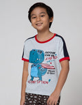 Little M Short Sleeve T-Shirt Dino Anyone Can Be A Hero