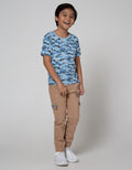 Little M Short Sleeve T-Shirt Fullprint Shark