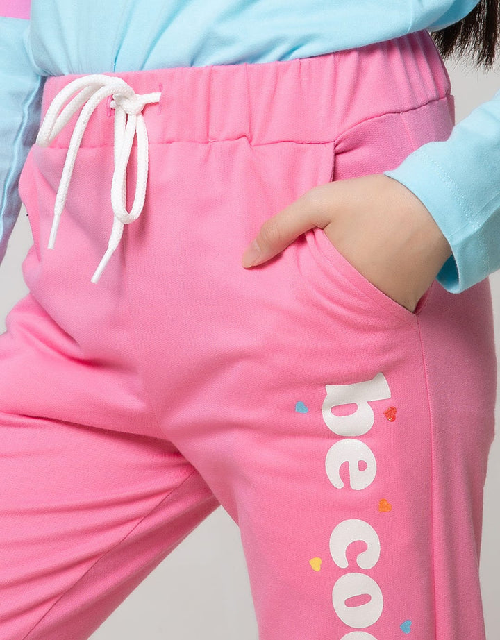 Aero Jogger Be Cool 76Pntgas04:Pastel Pink:7-8:Solid:Jogger