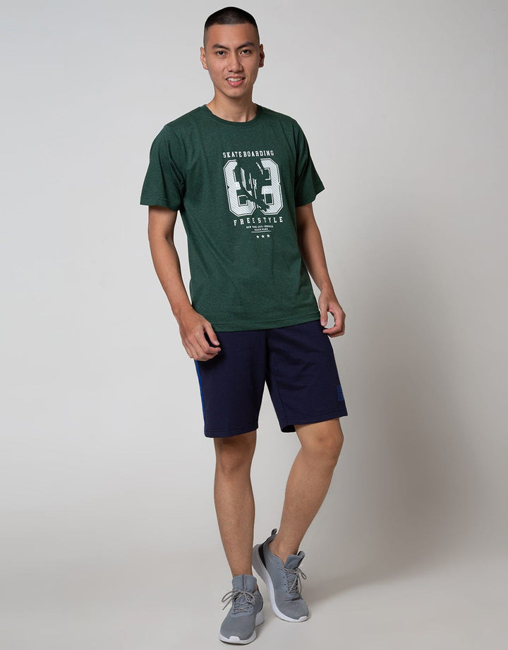 Cole Short Pants Knit Terry Kombinasi Print