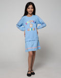 Aero Long Sleeve Midi Dress Unicorn League