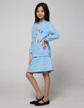 Aero Long Sleeve Midi Dress Unicorn League