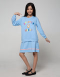 Aero Long Sleeve Midi Dress Unicorn League