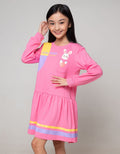 Aero Kids Long Sleeve Midi Dress Little Friend