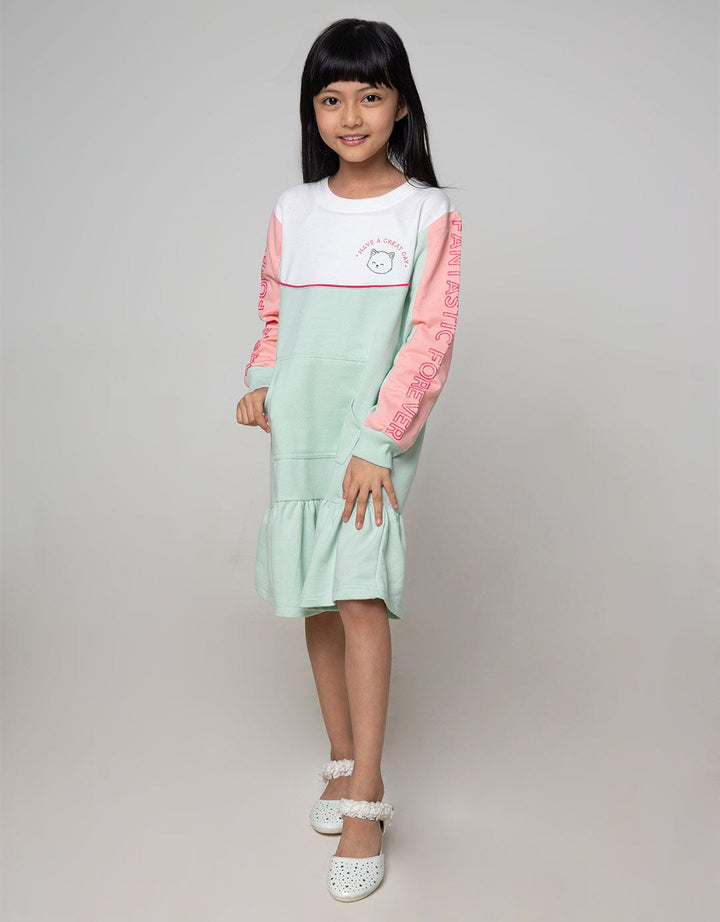 Aero Long Sleeve Midi Dress Fantastic