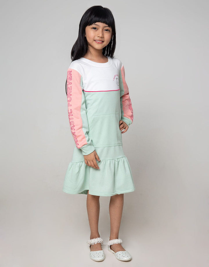 Aero Long Sleeve Midi Dress Fantastic