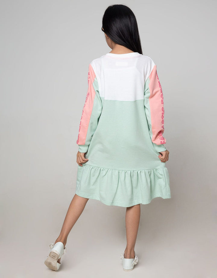 Aero Long Sleeve Midi Dress Fantastic