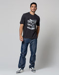Watchout Jeans Photo Print Kaos Pria