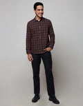 Watchout Jeans Shirt Motif Print