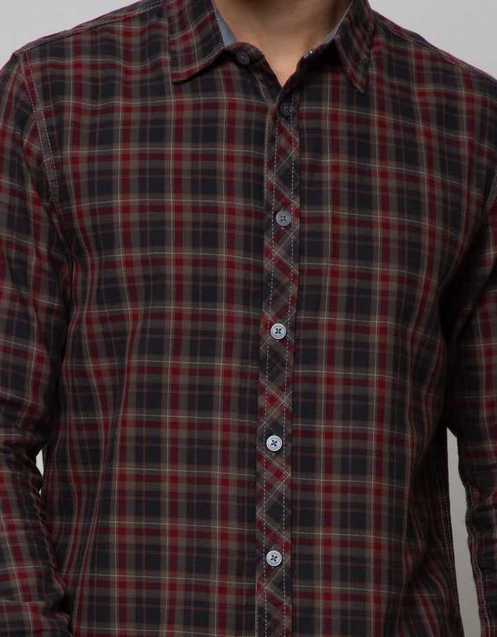 Watchout Jeans Shirt Motif Print