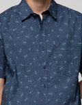 Cole Short Sleeve Shirt Woven Print Tree