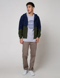 Cole Jacket Micro Cut N Sewn Kombinasi