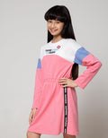 Nevada Long Sleeve Midi Dress Cut Asnd Sewn Be Happy