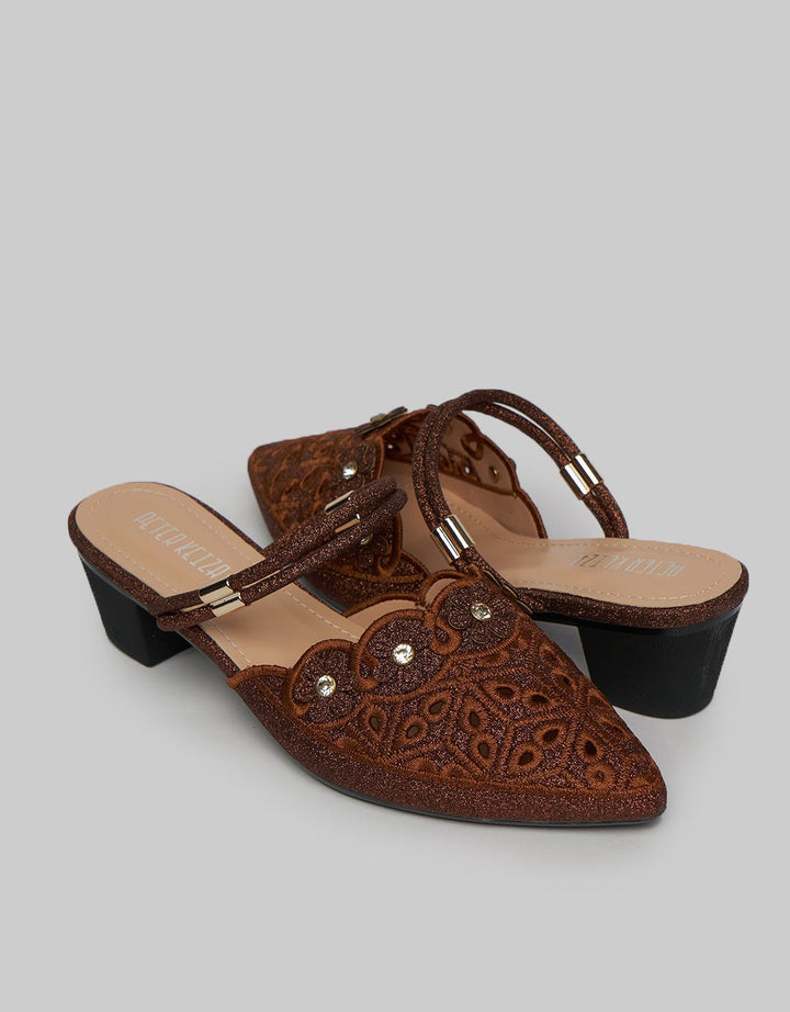 Peter Keiza Heels Flower Ankle Strap