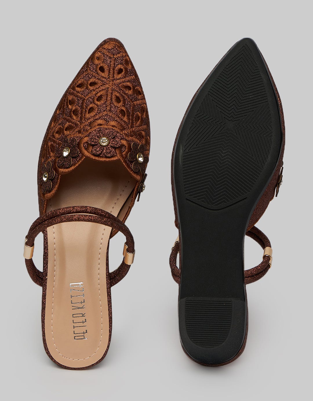 Peter Keiza Heels Flower Ankle Strap