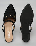 Peter Keiza Heels Flower Embroidery