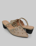 Peter Keiza Heels Embroidery Ankle Strap