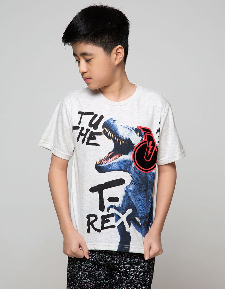 Aero T-Shirt Short Sleeve Print T-Rex Sing