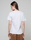 Details Short Sleeve T-Shirt Wording Grateful