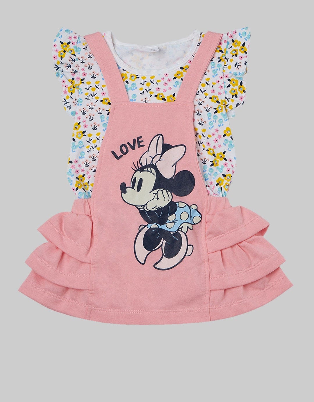 Disney Overall Midi Skirt Minnie My Home Town