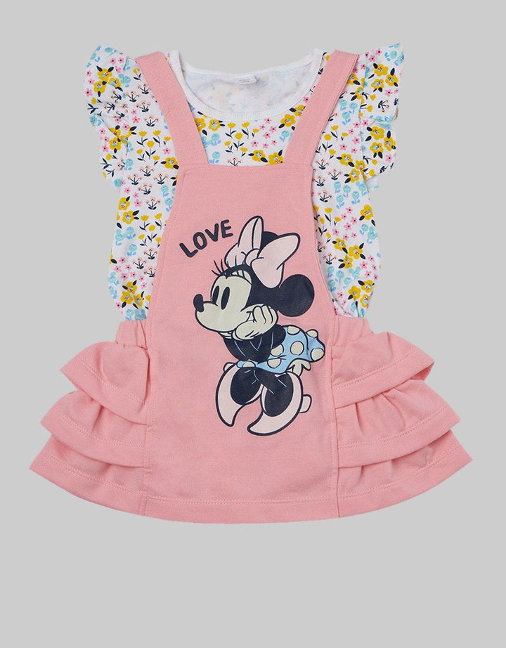 Disney Overall Midi Skirt Minnie My Home Town