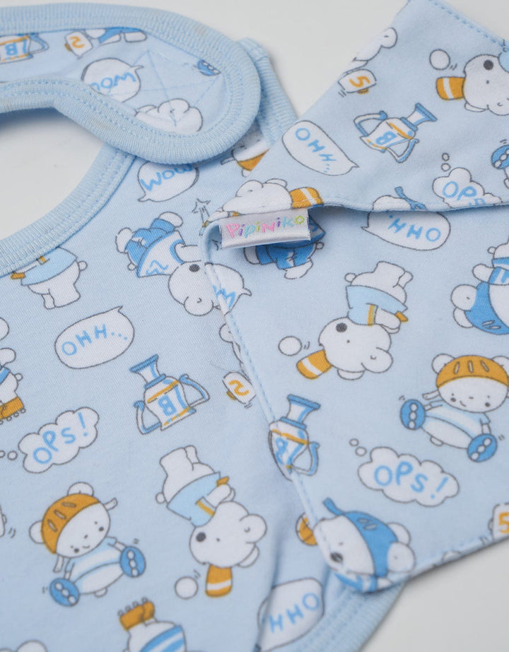 Pipiniko Bib Slaber 2 Pcs Bear Sport