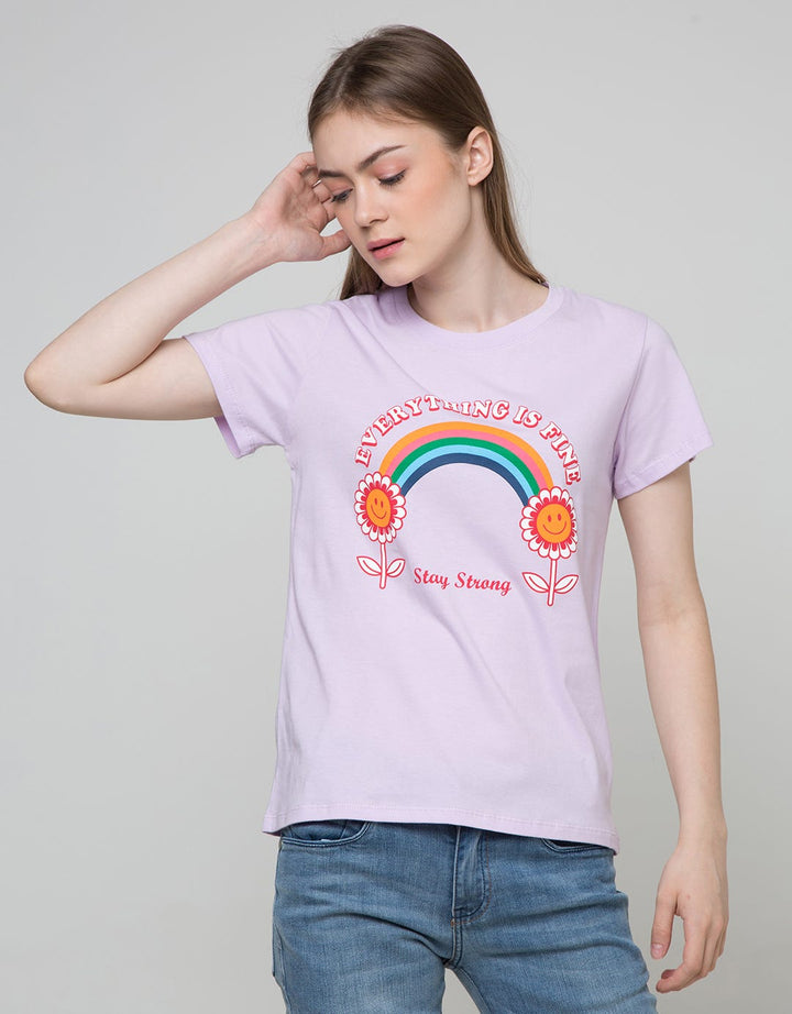Nevada Short Sleeve T-Shirt Cartoon Everything Is Fine
