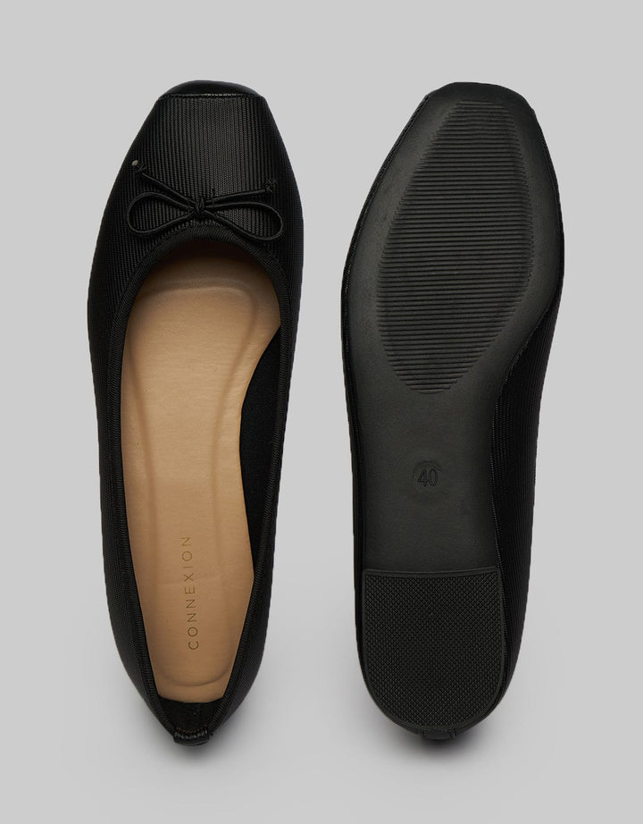 Connexion Ballerinas Ribbon Sepatu Flat