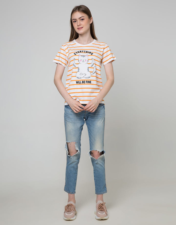 Nevada Short Sleeve T-Shirt Cartoon Everything Cat