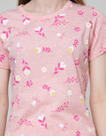 Nevada Short Sleeve T-Shirt Cartoon Flower