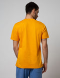 d&f T-Shirt Sj "Be Brave" Mustard