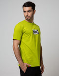 d&f T-Shirt Sj "Brave" Lemon Green