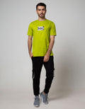 d&f T-Shirt Sj "Brave" Lemon Green